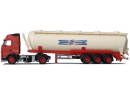 AWM 71940 HO - Tracteur routier Volvo FH12 avec semi remorque silo NIJHOF WASSINK