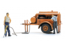 ARTITEC 387611 HO - Compresseur avec marteau piqueur et 2 ouvriers