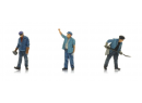 ARTITEC 5160051 HO - Personnel de d�p�t x 3 figurines