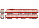 REE Mod�les MB 258 HO - Rame RGP1 X2779 Lyon Vaise rouge TEE ep III SNCF