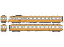 REE Mod�les MB261S HO - Rame RGP1 orange alu ep IV SNCF - Metz