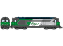 REE Mod�les NW336S N - Locomotive type BB 67000 Fret ep V-VI SNCF 67539 Nevers - sound