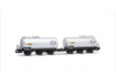 JOUEF HJ6294 HO - Set de 2 citernes 3 essieux ESSO ep III SNCF