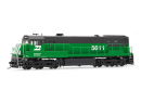 RIVAROSSI HR2887 HO - Locomotive U25C Burlington Northern phasse III cab No5611