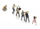 ARTITEC 5870154 HO - Bagarre dans un bar ou pub - 6 personnages