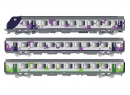 LS MODELS 41251 HO - Coffret de 3 voitures TER Haute-Normandie ep VI SNCF
