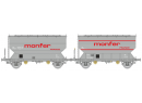 REE Mod�les WB892 HO - Set de 2 c�raliers Fauvet Girel MONFER ep IV-V SNCF