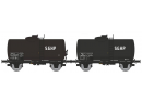 REE Mod�les WB868 HO - Set de 2 citernes � p�trole SGHP ep III SNCF