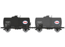 REE Mod�les WB870 HO - Set de 2 citernes ESSO ep III SNCF
