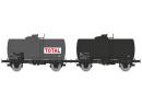 REE WB872 HO - Set de 2 citernes � p�trole TOTAL ep IV SNCF