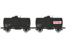 REE Mod�les WB874 HO - Set de 2 Citernes P�trole TOTAL Ep.III SNCF