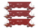 REE Mod�les WB859 HO - Set de tr�mies EX type 2 et type 1 ARBEL FER ep IV SNCF