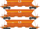 REE Models HO - Set de 3 tr�mies type 1 COLAS RAIL ep VI