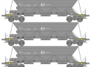 REE Mod�les HO - Set de 3 tr�mies EX type 1 ECR ep IV