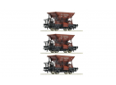 ROCO 6600265 HO - Set de 3 tr�mies Talbot ep II DRG