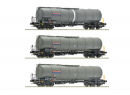 ROCO 6600197 HO - Set de 3 citernes ep IV NACCO