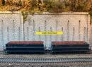 LS MODELS 30043 HO - Set de 2 wagons min�ralier LORFONTE EP IV-V SNCF