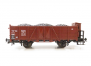 ROCO 46278 HO - Tombereau rideelles bois avec gu�rite ep III DB