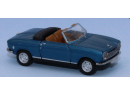 SAI 6653 HO - Peugeot 204 cabriolet, bleu m�tallis�, 1966 - brekina 29182