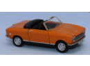 SAI 6659.1 HO - Peugeot 204 cabriolet, orange, 1966  - Brekina 29181