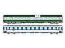 REE Access JM050 HO - Set de 2 voitures ambulance SO et corail  ep IV-V SNCF