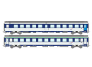 REE Access JM052 HO - Set dee 2 voitures ambulance SO et corail VU couchettes ep V-VI SNCF
