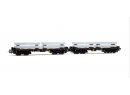 RIVAROSSI HR 6701 - Set de 2 plats charges lourdes type Rmms avec bloc alluminium ep IV DB