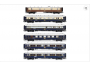 RIVAROSSI HR4423 HO - Coffret pour les 50 ans de nostalgie de OE  avec 6 voitures