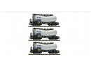 FLEISCHMANN 6660171 N - Coffret de 3 wagons citerne coud�