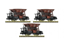 FLEISCHMANN 6660159 N - Set de 3 tr�mies Talbo ep III DB