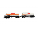 JOUEF HJ6326 HO - Set de citernes pour le transport de chlore ep VI SIMOTRA MILLET