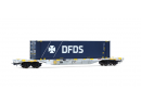 RIVAROSSI HR6704 HO - Porte conteneur Sgnss DFDS ep VI