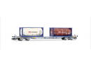 ARNOLD HN9768 TT - Porte container avec 2 citernes 20 pieds ep VI DB Schenker