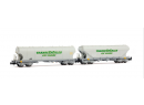 ARNOLD HN6732 N - Set de 2 c�r�aliers faces planes CAF Grains ep IV SNCF