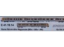 EPM 411914 HO - Rame RRR BDx, BZ et AB Nord Pas de Calais No R02 ep IVb-V SNCF