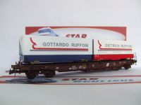 Wagon Kangourou Roco Avec Conteneurs Deutsche Post - HO 1/87 - Neuf