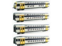 VITRAINS 1124 SET de 3 voitures voyageurs VB2N SNCF, livré fuscia Nord Pas de Ca EUR 346,08 - FR