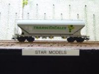 Set de 2 wagons à essieux céréalier, décoration TRANSCÉRÉALES - CTC