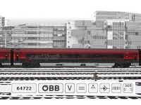 Photo 1/1 : La vente seule de cette voiture n'est pas possible. Elle est vendue uniquement avec la locomotive ref 62366, le set ref 64042  ainsi que les voitures compl�mentaires ref 64723 et 64724.