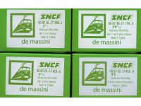 Photo 1/5 : Set de 4 voitures Romilly ep IV SNCF