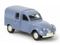 Photo 1/1 : SAI 2038 - Citron 2 CV fourgonnette AZU 1961, avec fentres latrales, bleu myosotis (Brekina 14167)