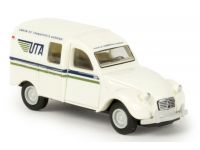 Photo 1/1 : SAI 2855 - Citron 2 CV fourgonnette AZU 1961, UTA (Brekina 14190)