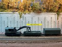 Photo 1/6 : Convoi avec grue � vapeur de d�pannage de 120T